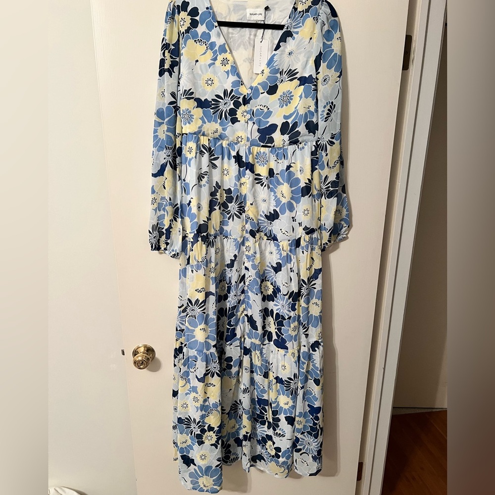Sugarlips Floral Maxi Dress